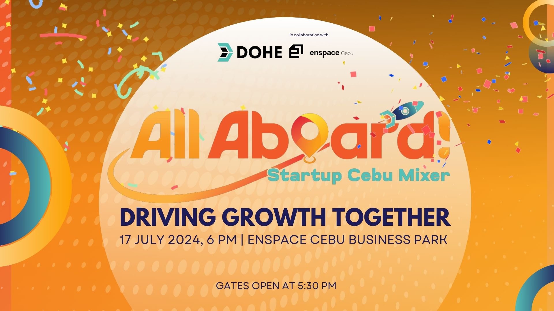 22nd All Aboard! Startup Cebu Mixer (2nd Anniversary)🎉 