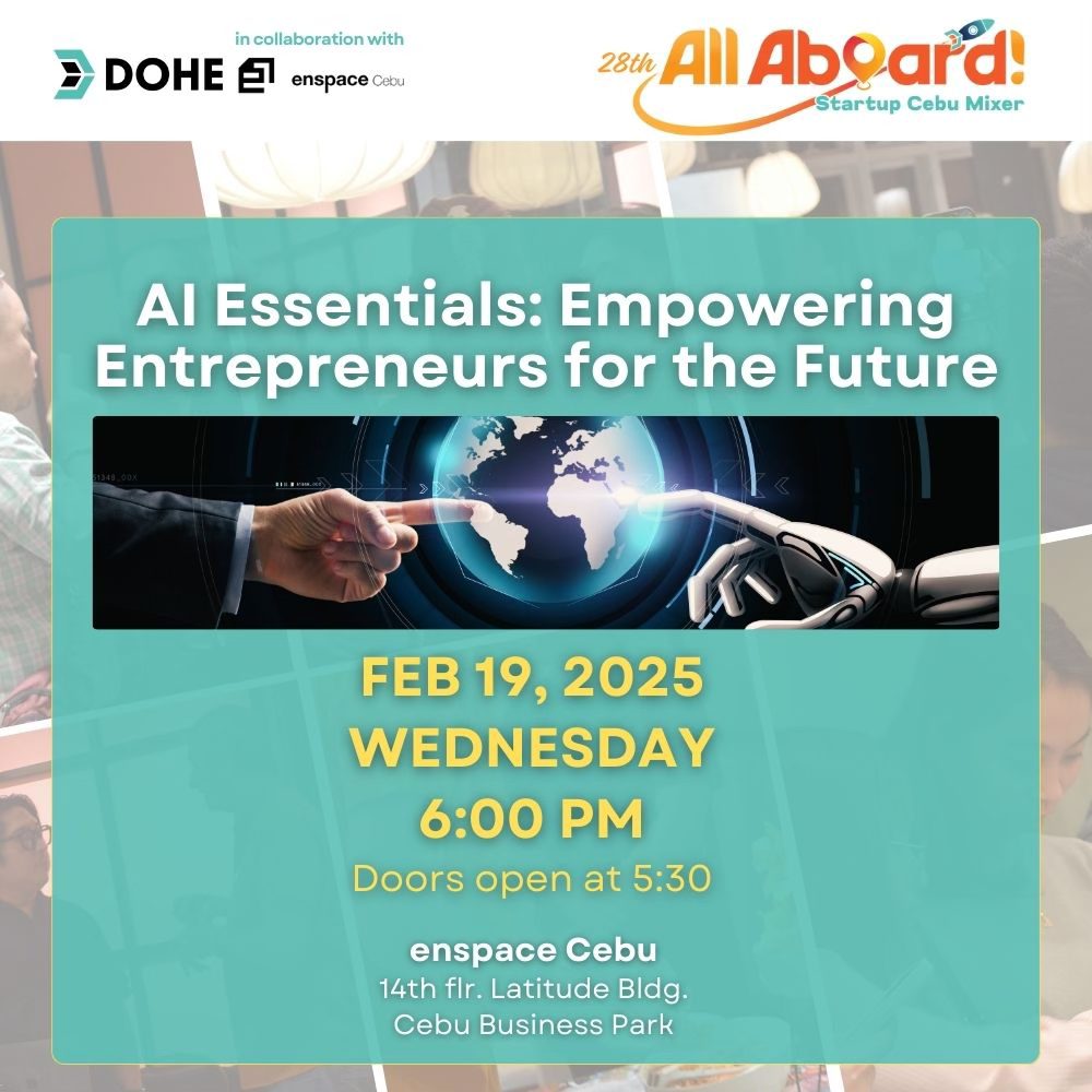 28th All Aboard! Startup Cebu Mixer!