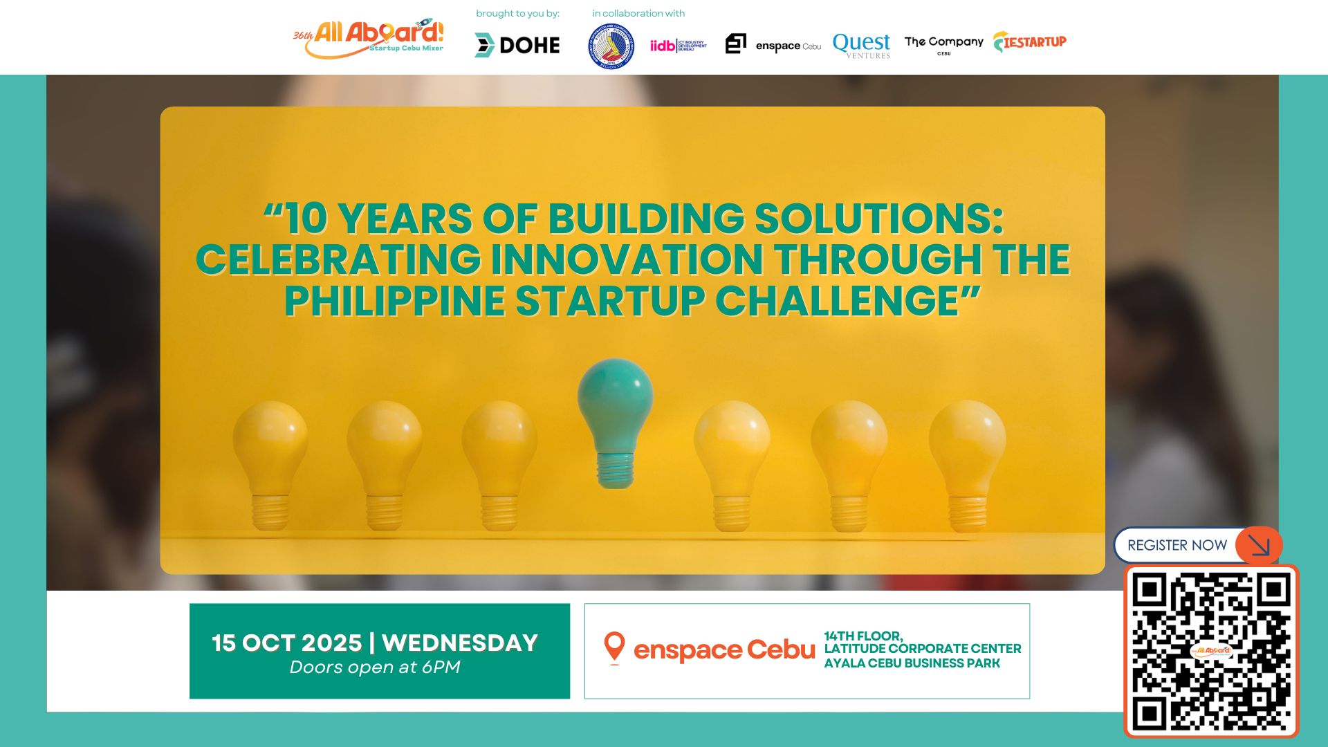 36th All Aboard! Startup Cebu Mixer