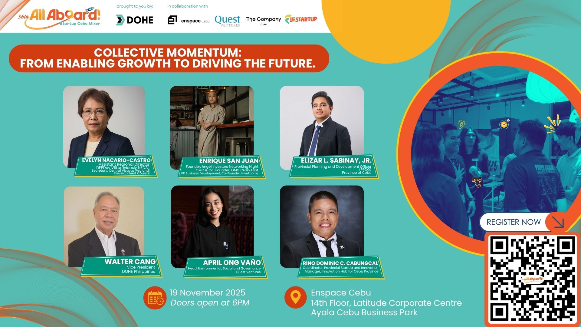 37th All Aboard! Startup Cebu Mixer