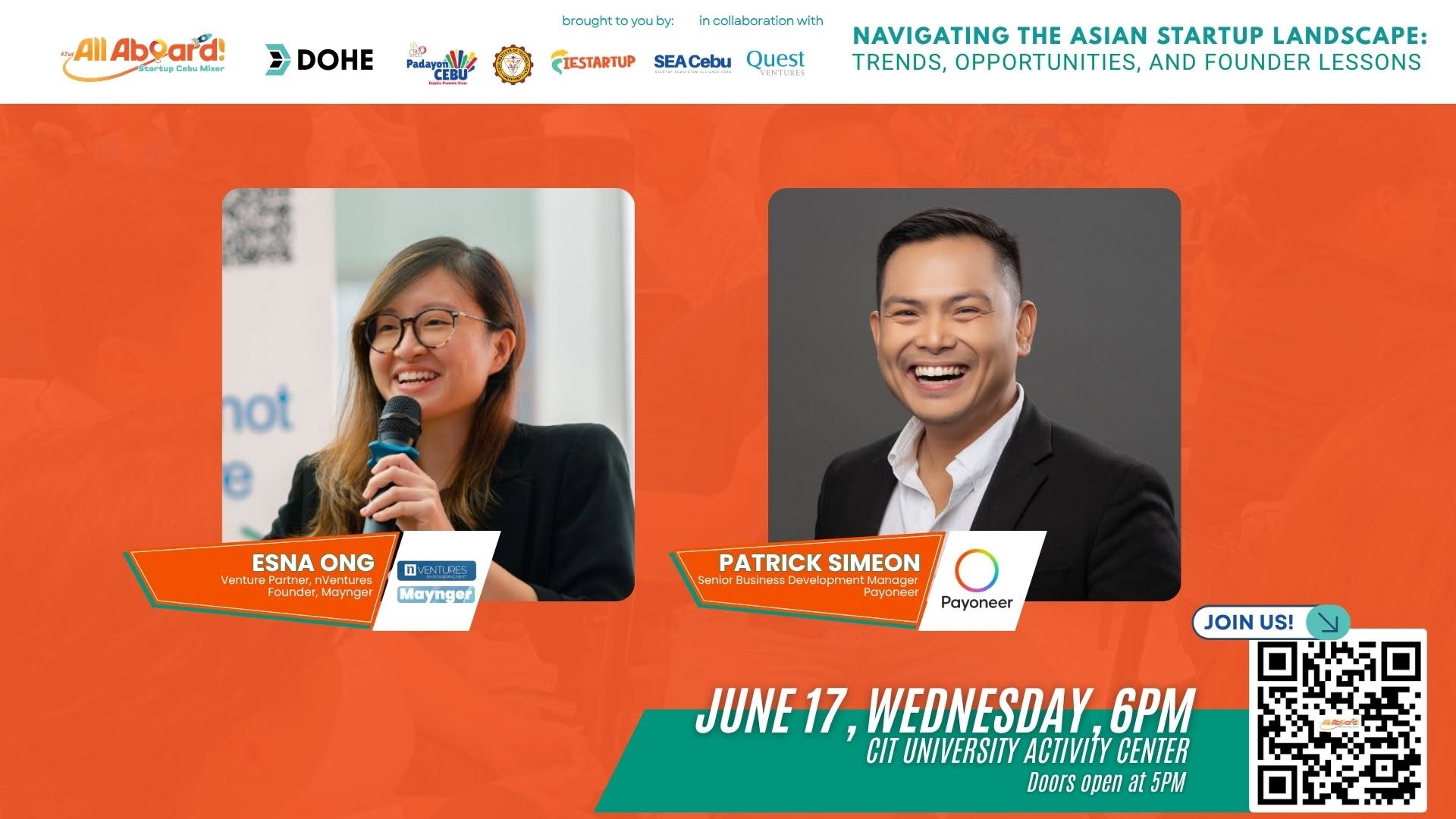 43rd All Aboard! Startup Cebu Mixer
