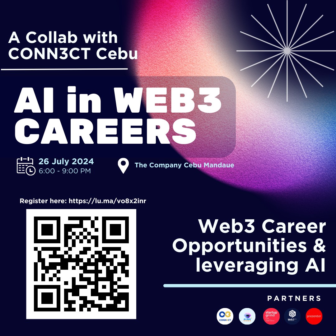 AI in WEB3 CAREERS with CONN3CT CEBU
