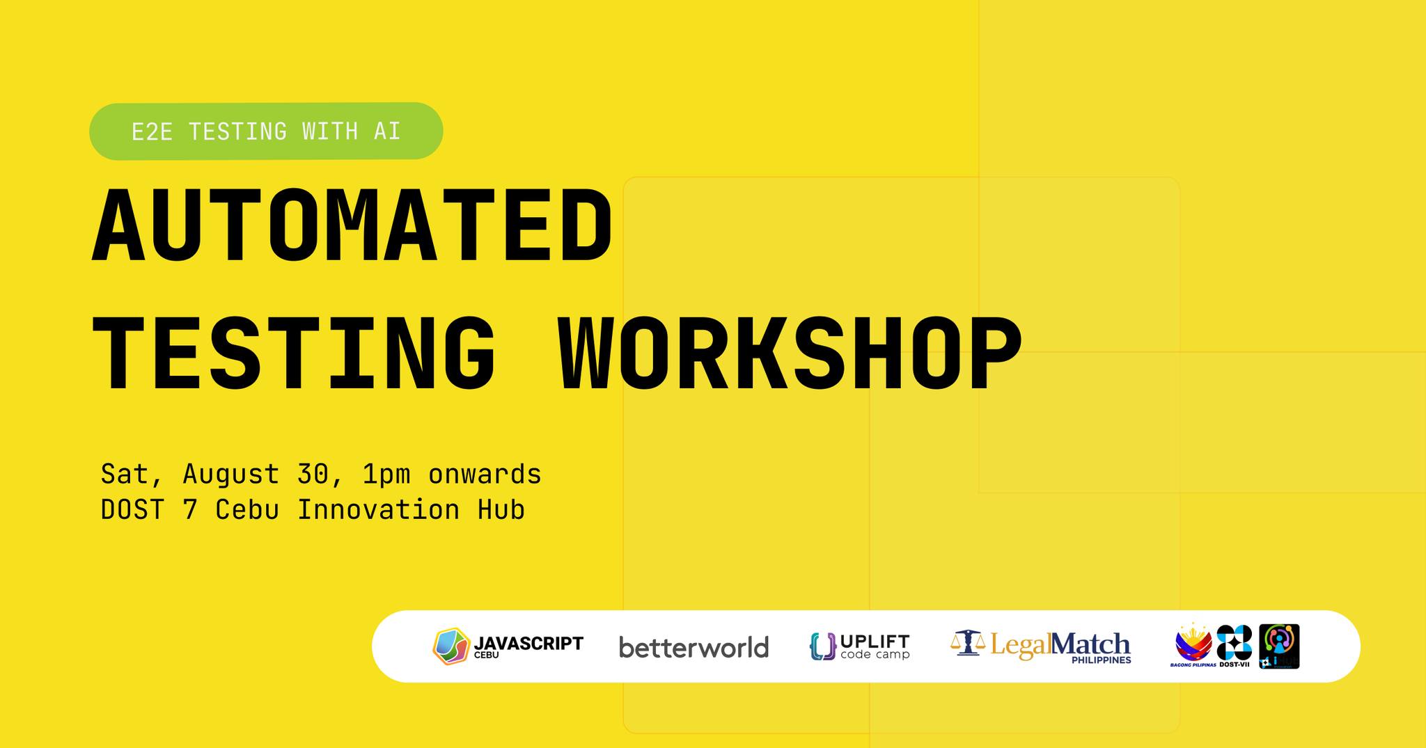 Automated Testing Workshop: E2E Testing with AI