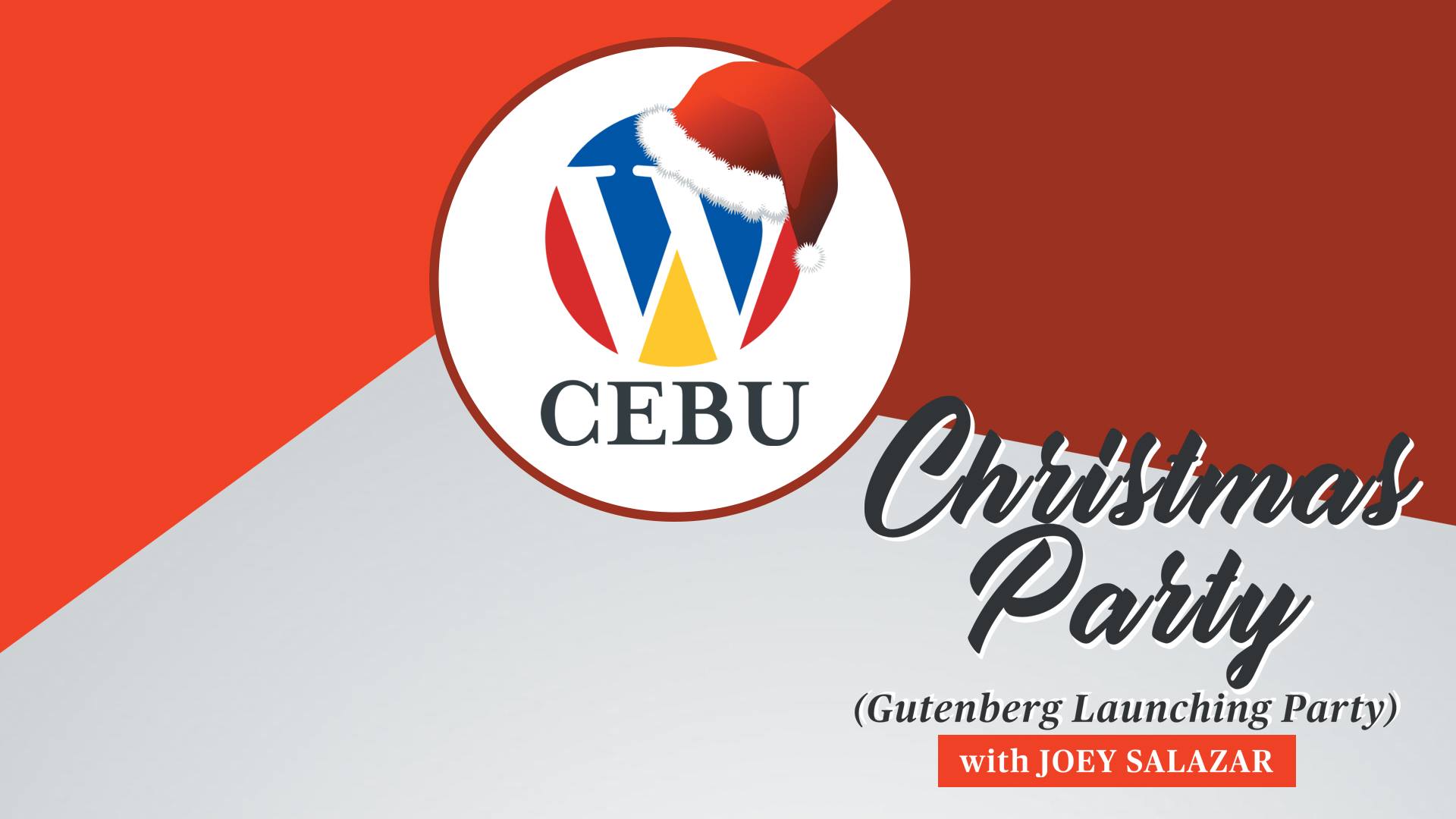 Cebu WordPress Gutenberg + Christmas Party