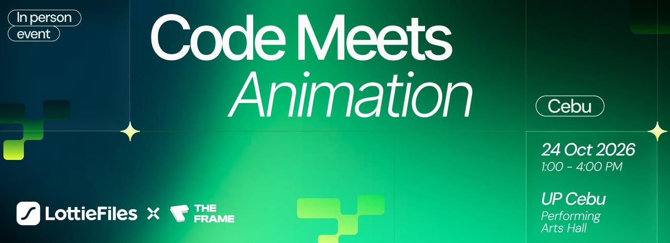Code Meets Animation: LottieFiles × The Frame