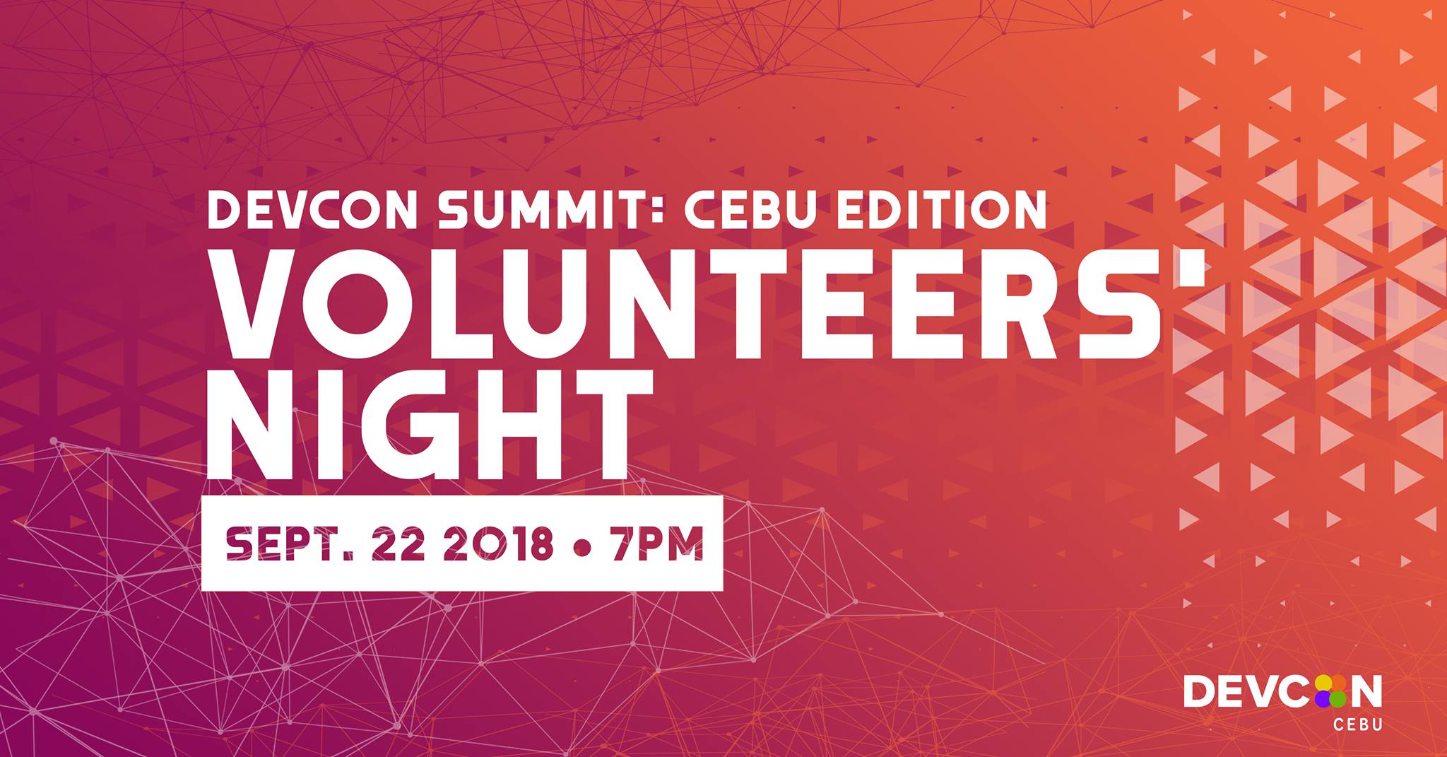 Devcon Summit: Cebu Edition - Volunteers' Night