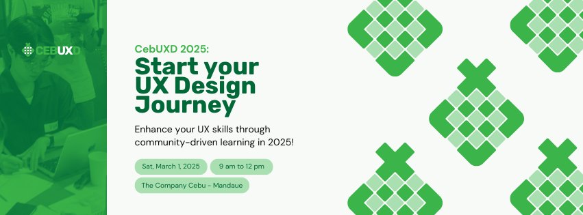 CebUXD 2025: Start Your UX Design Journey