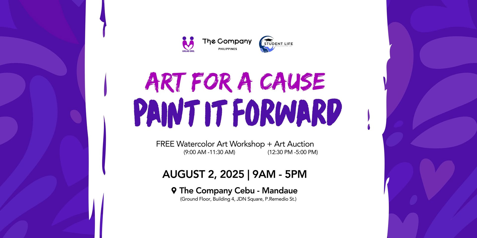 Paint It Forward: Art For A Cause