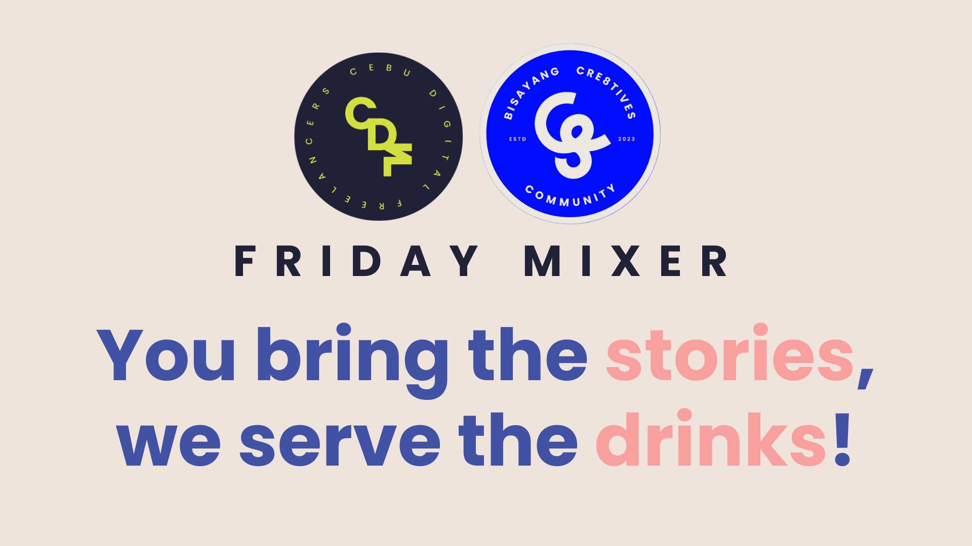Friday Mixer Party - Cebu Digital Freelancers x Bisayang Cre8tives