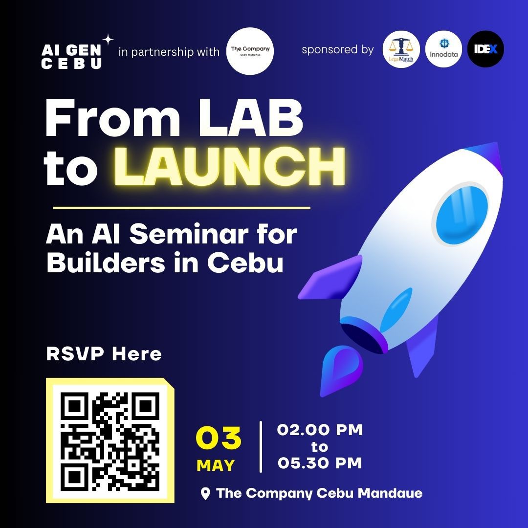 "From Lab to Launch": Cebu's AI Seminar for Builders