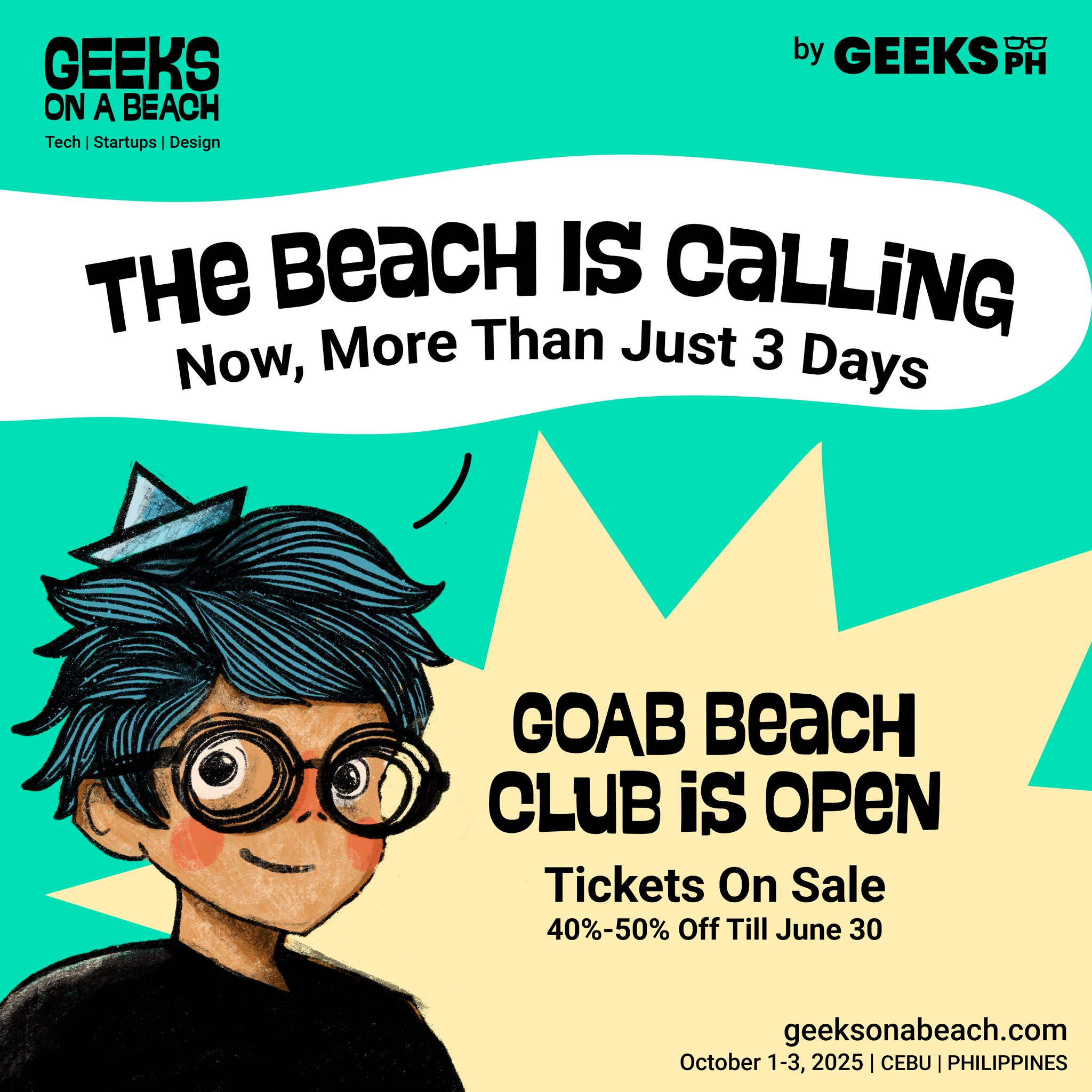 Geeks On A Beach - 8th Annual International Conference #Tech #Startups #Design #SoutheastAsia 