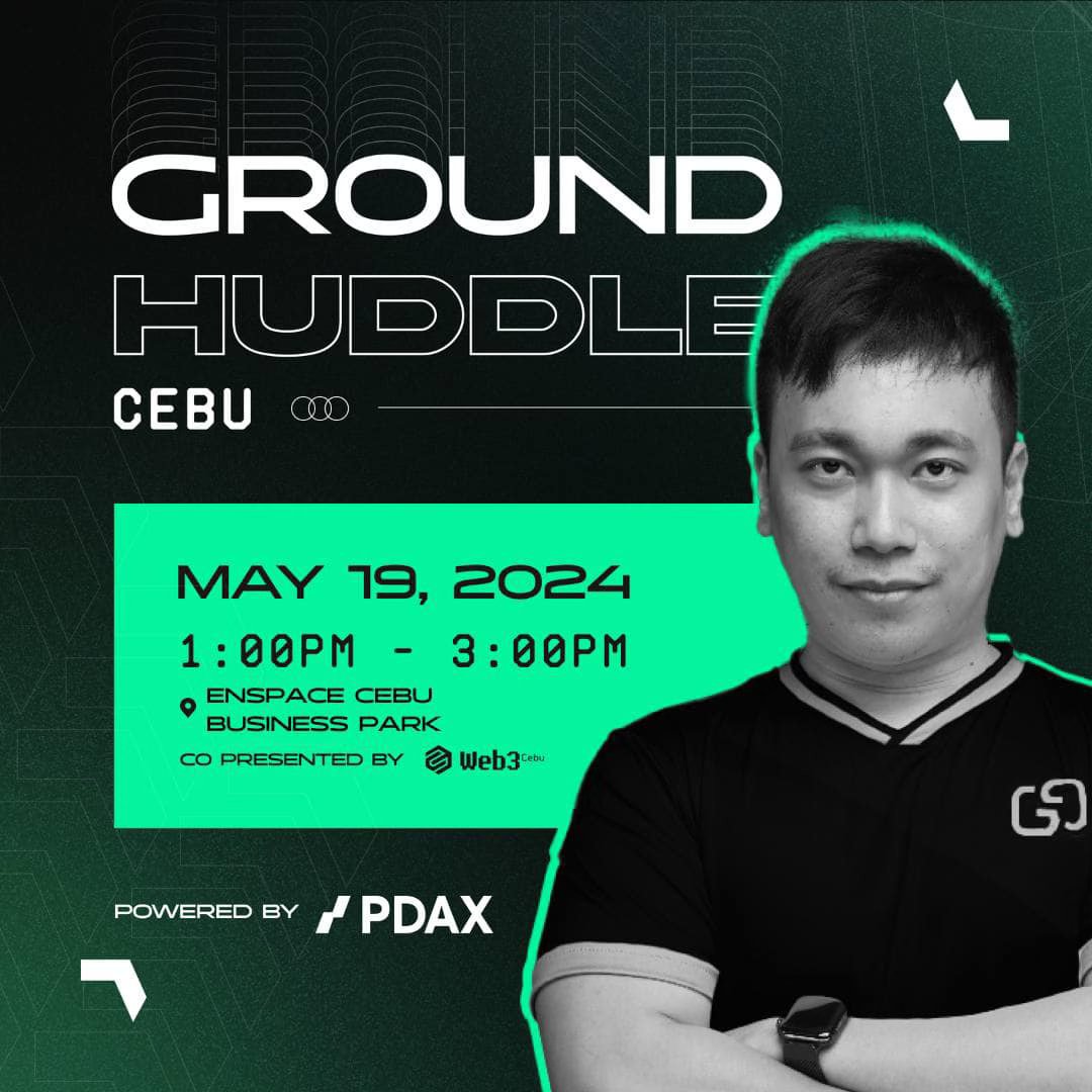 GROUND HUDDLE Powered by PDAX