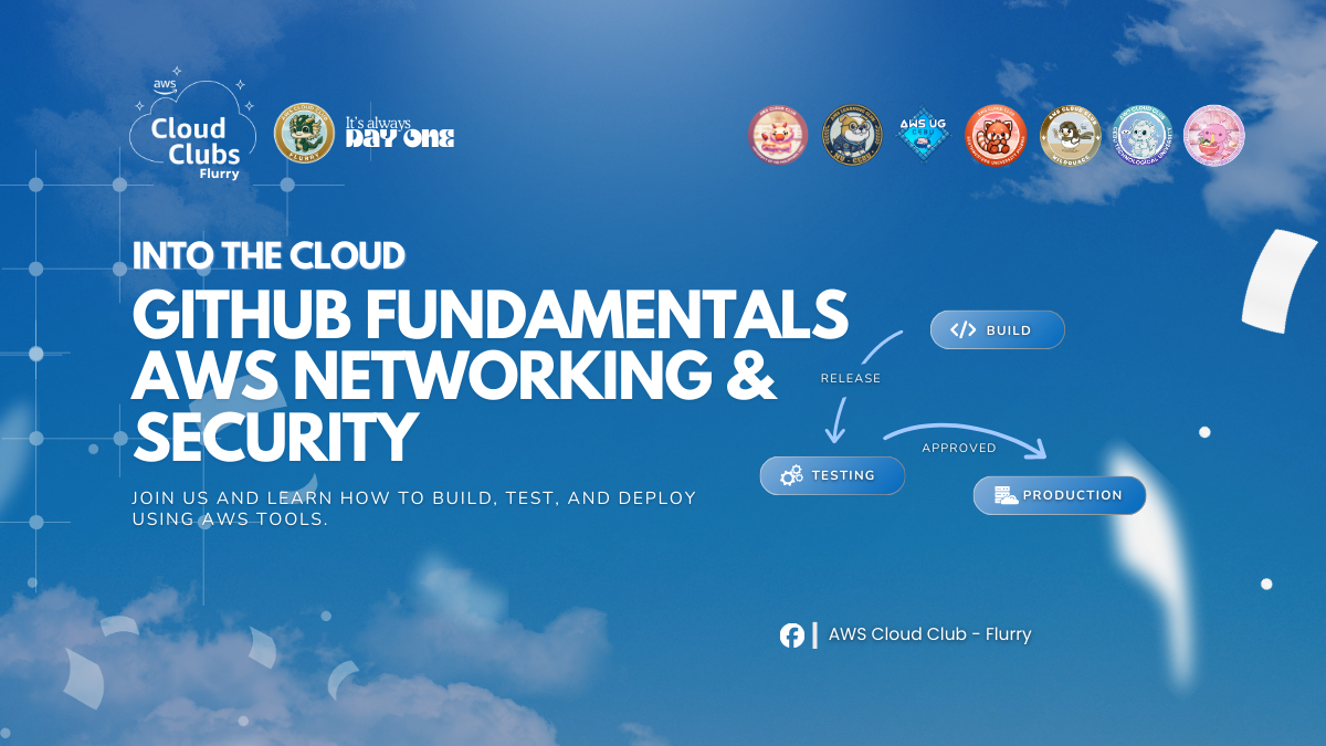 Intothe Cloud: Github Fundamentals + AWS Networking&Security