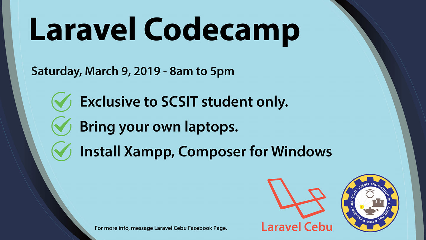 Laravel Codecamp SCSIT