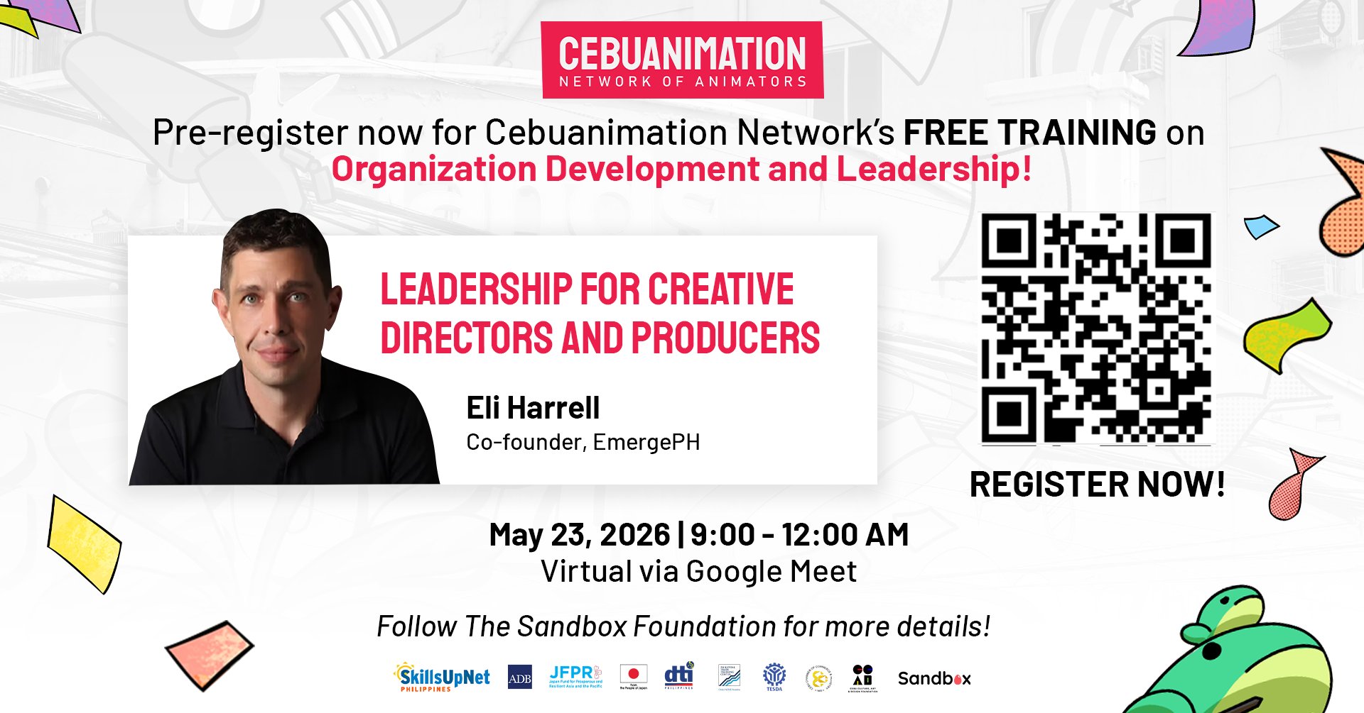 Leadership for Creative Directors, Producers, and Founders | FREE Virtual Training