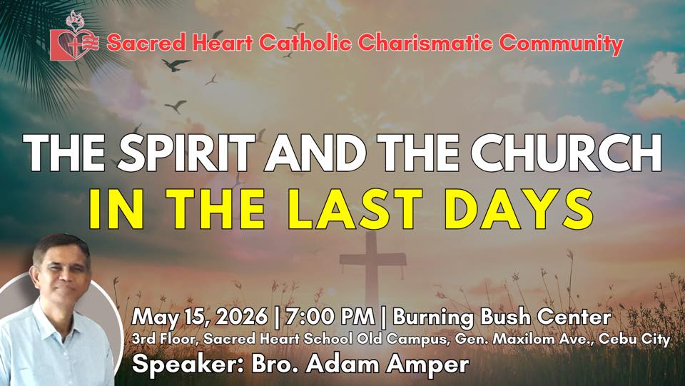 May 15, 2026 - 7:00pm/ General Prayer Meeting