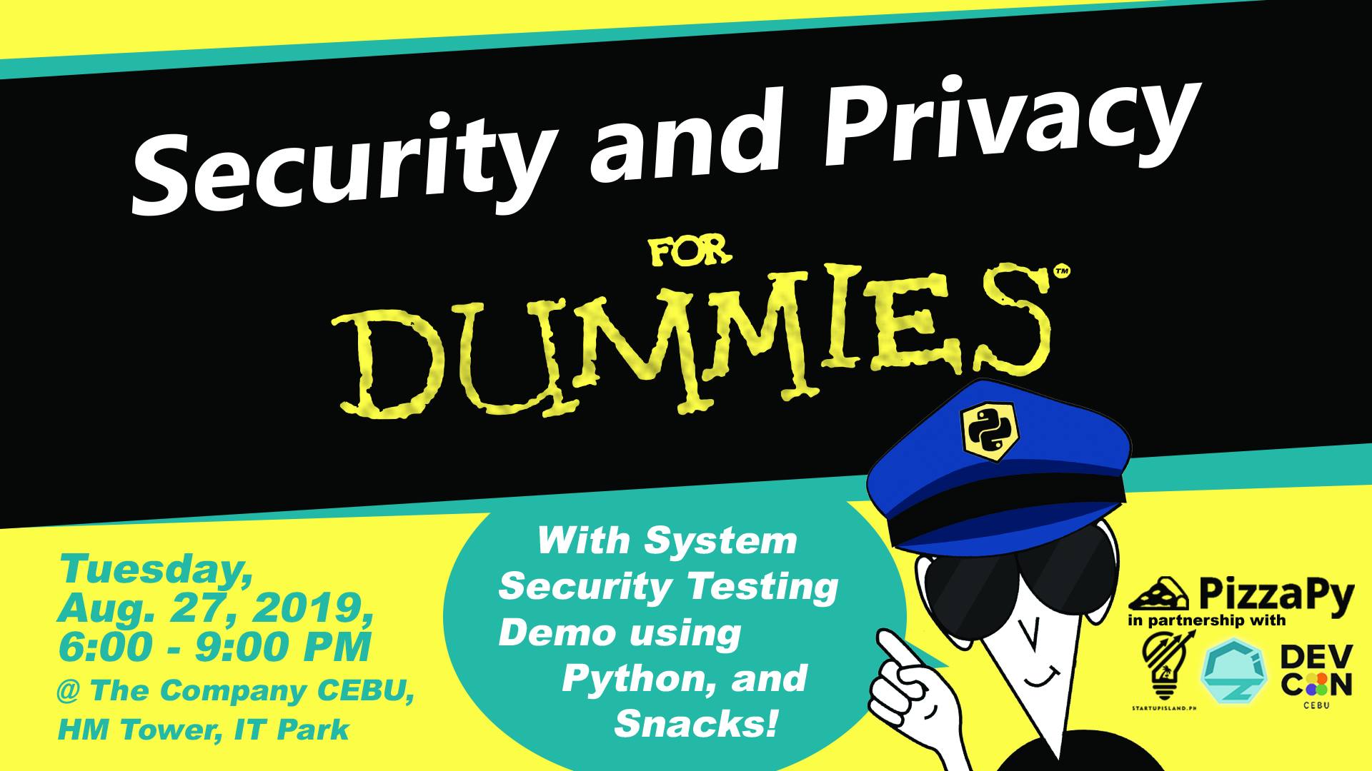 Security and Privacy for Dummies