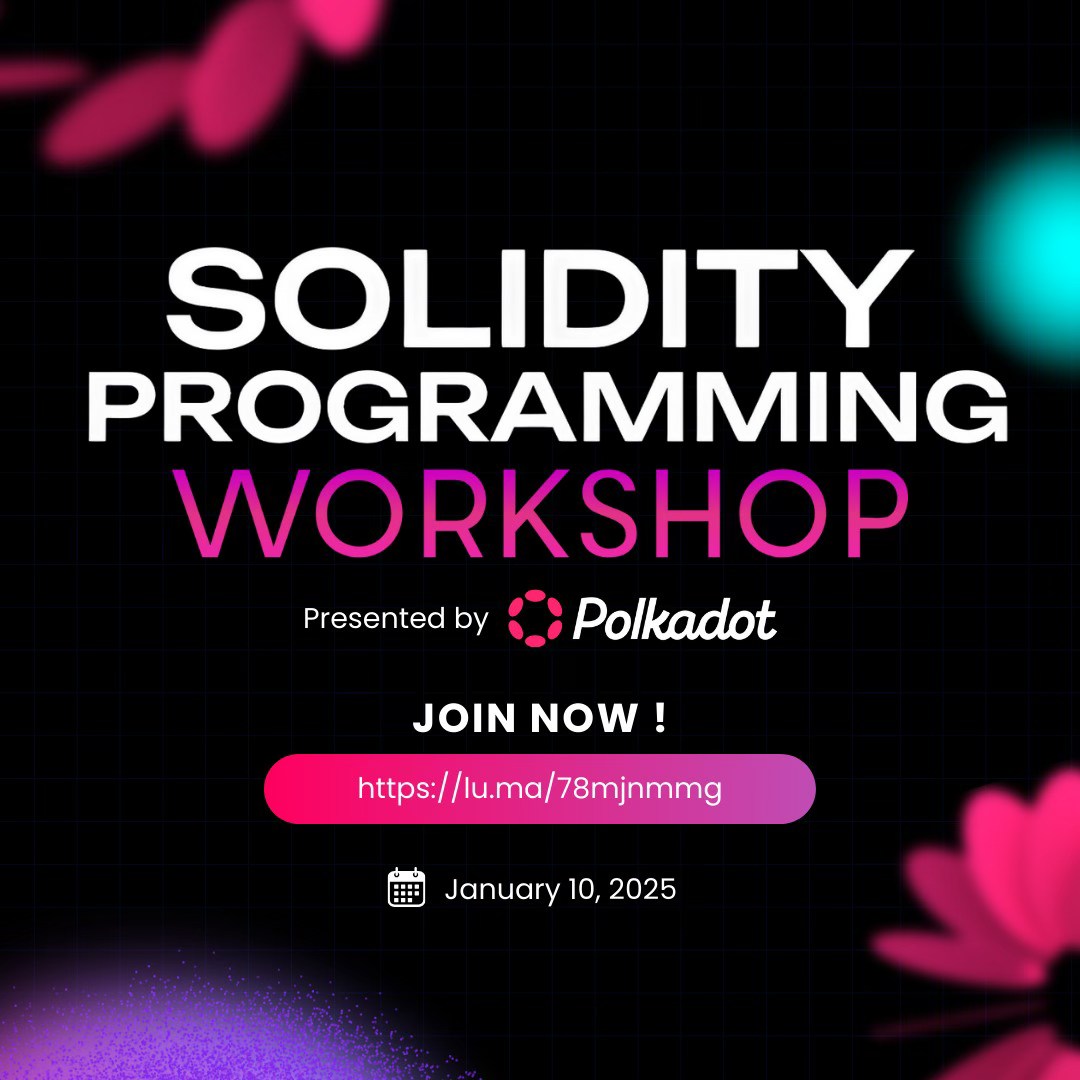 Solidity Programming Workshop (Build Smart Contracts)