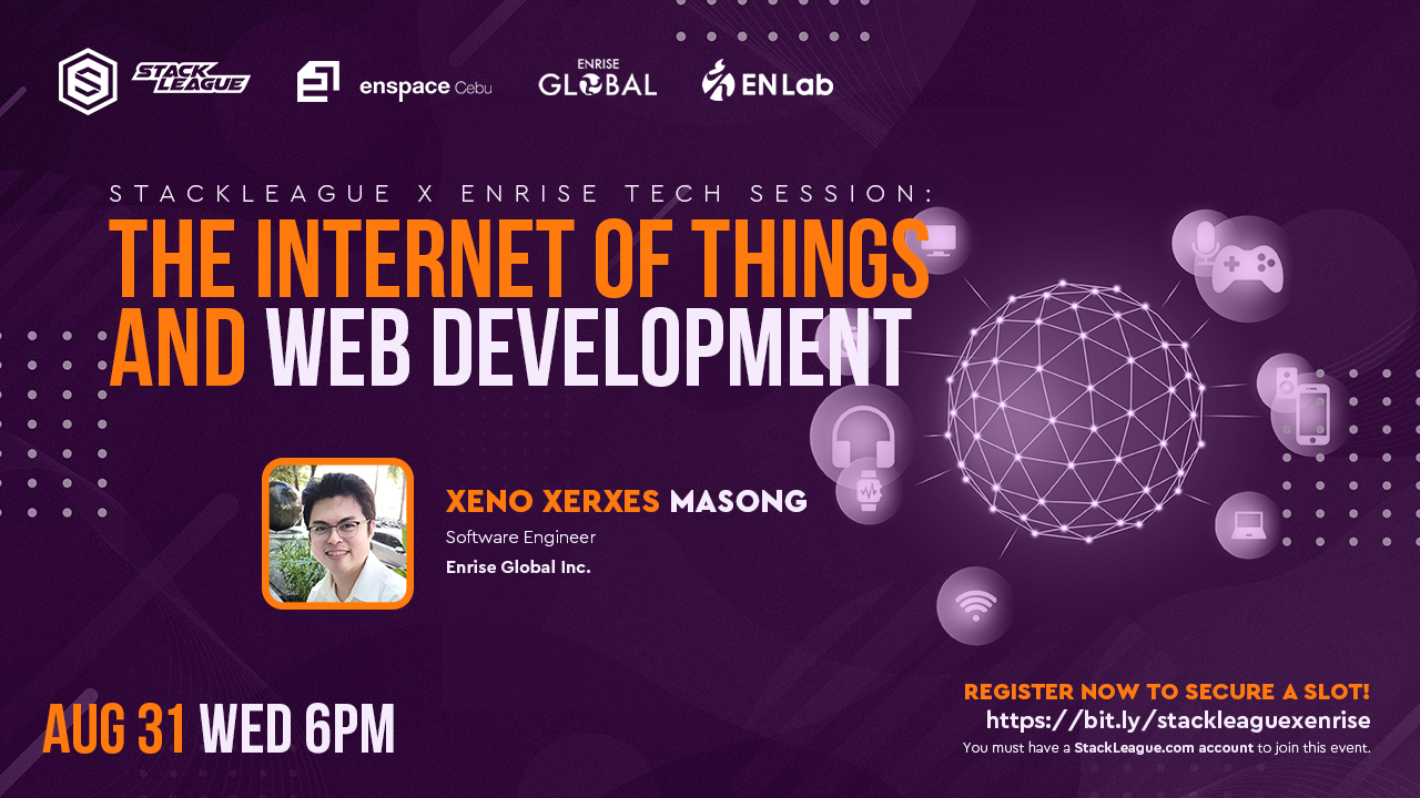 StackLeague x Enrise: The Internet of Things and Web Development