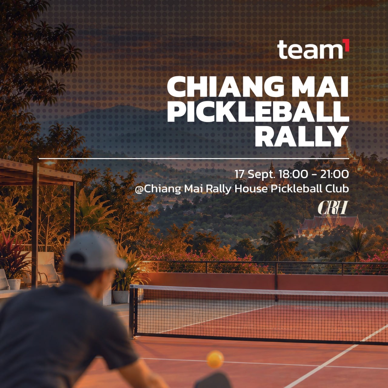 Team1 Chiang Mai Pickleball Rally