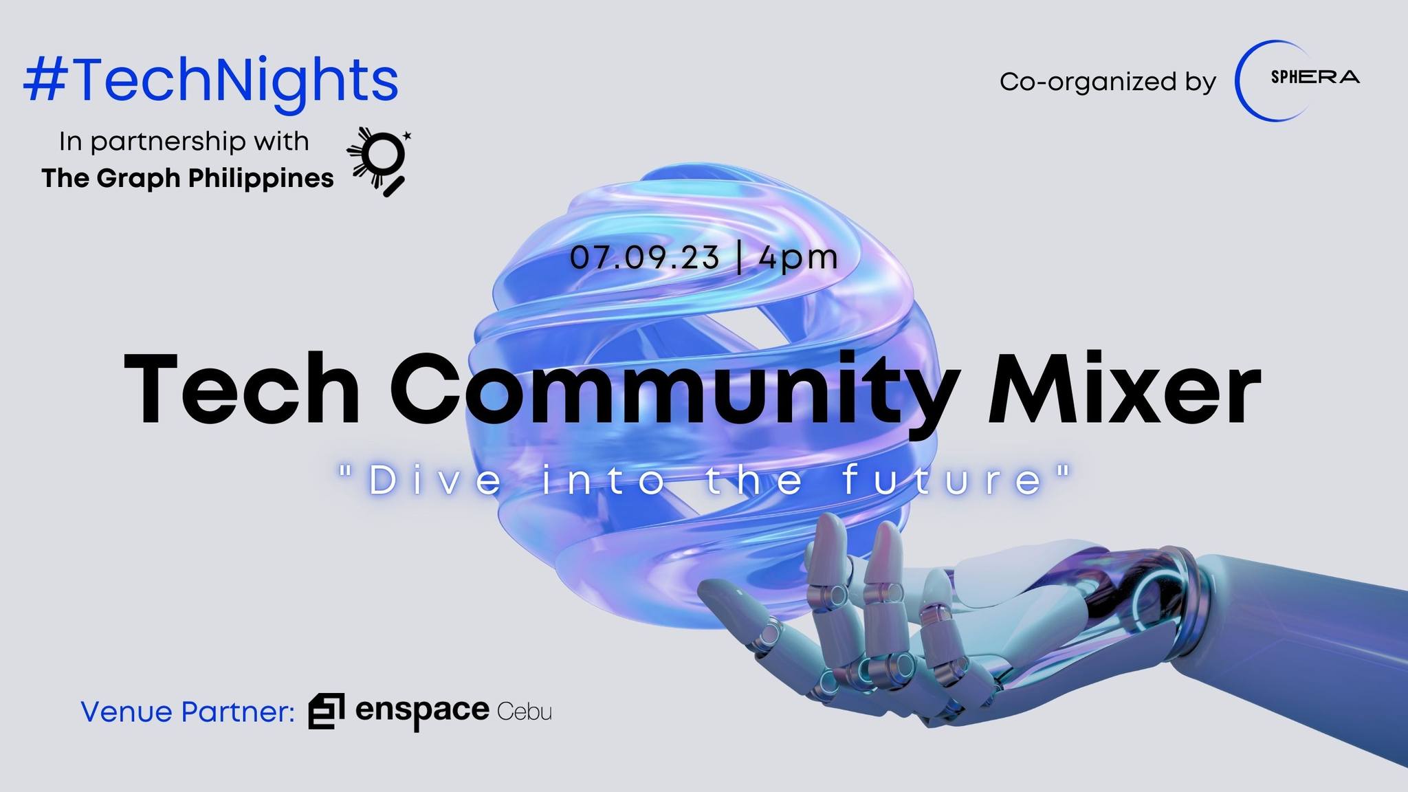 #TechNights x The Graph (Community Mixer: "Dive into the Future")