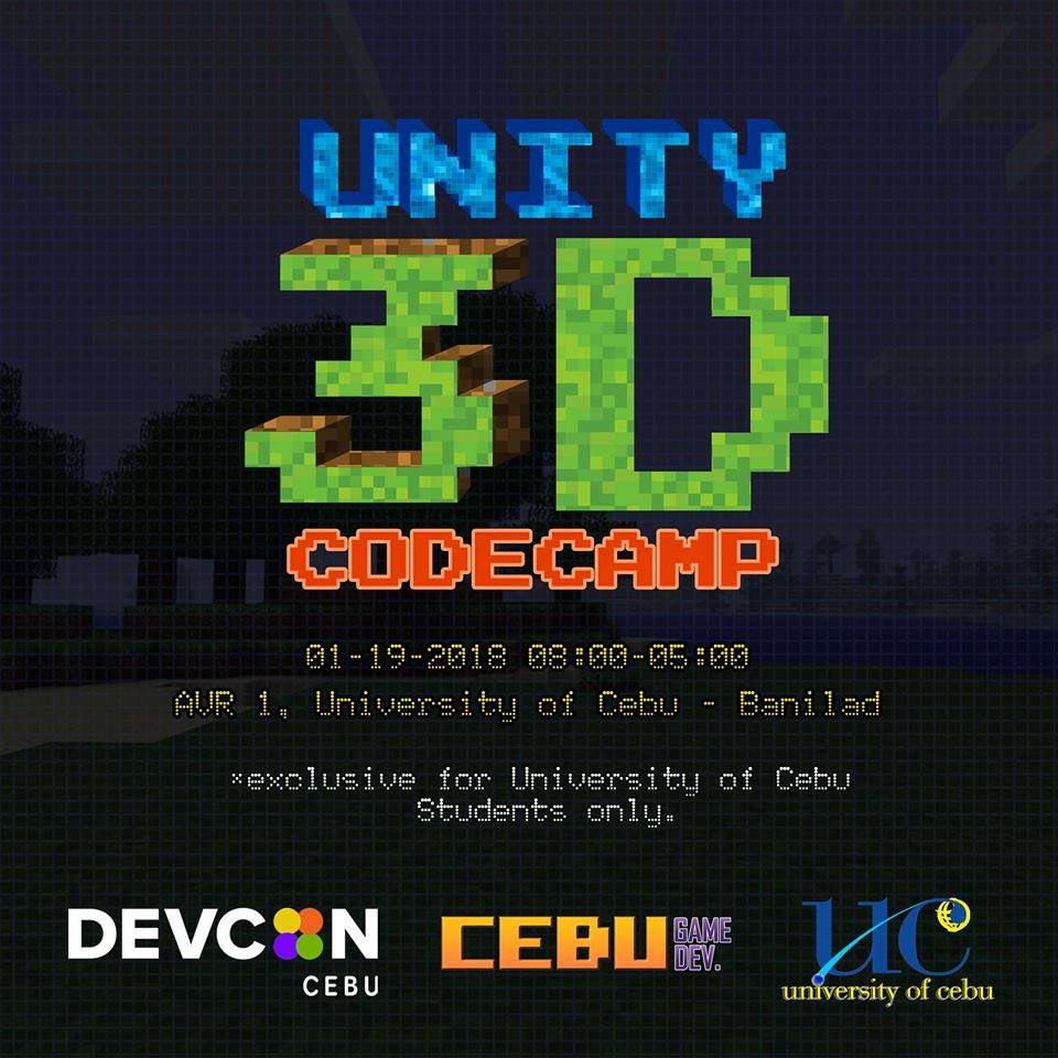 Unity 3D Code Camp Exclusive For UC Students